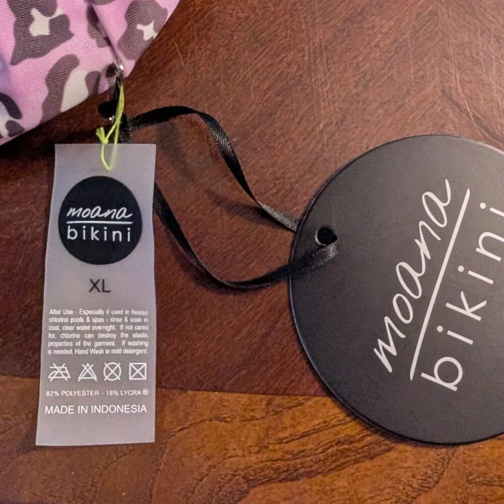 Moana Bikini rainbow fish marlin top - Picture 4 of 4